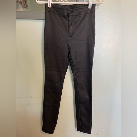 SHEIN Pants - 2/$25. Shein faux leather skinny pants size M black